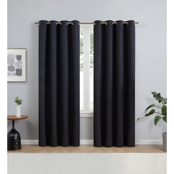 Eclipse Avery 63" Grommet Blackout Window Curtains Panel