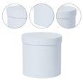 thumbnail image 3 of SHISUYAN 2pcs Floral Arrangements Flower Box Round Box for Proposal Wedding Birthday, 3 of 9