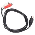 thumbnail image 4 of 8 Pin Din To 2  Adapter Cable, Clear Sound Male To Female Adapter Cable  For Sound Equipment 1.5m / 4.9ft, 4 of 8