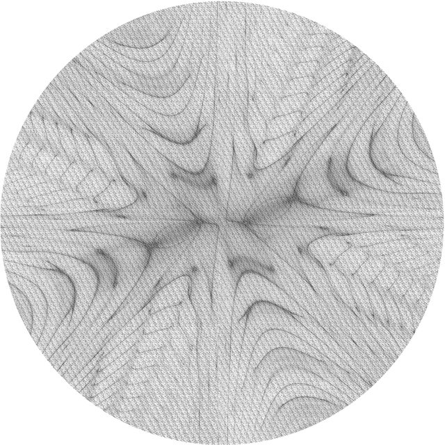 Ahgly Company Tapis d'Intérieur Ronds Transitionnels Gris Foncé Lavables à la Machine, 3 Pieds Rond