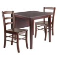 thumbnail image 1 of Ensemble de table de salle à manger Perrone à abattants 3pc avec chaise, 1 of 9