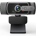thumbnail image 1 of Amdohai Webcam for PC with Microphone - 1080P FHD Webcam with Privacy Cover, Plug and Play USB Web Camera for Desktop & Laptop Conference, Meeting, Zoom, Skype, Facetime, Windows, Linux, and macOS, 1 of 8
