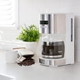 thumbnail image 3 of Kenmore Aroma Control Programmable 12-cup Coffee Maker, White/Stainless, 3 of 12