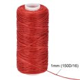 thumbnail image 4 of Unique Bargains Red Polyester Waxed Leather Sewing Thread, 55 Yards, 4 of 6
