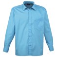 thumbnail image 1 of Premier Chemise Formelle à Manches Longues Popeline pour Hommes Premier, 1 of 3