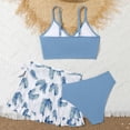 thumbnail image 5 of Toddler Girls 3 Piece Girls Swimsuit Cover up Bikini Cover up Girls Swimsuits Bikini Set Ruffled Swim Suit Kids Swim Suit Girls Bathing Suit Briefs Comfortable Girls2 Bathing Suit Kids Swim, 5 of 5