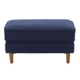 thumbnail image 1 of CorLiving Mulberry Versatile Mid-Century Modern Upholstered Ottoman Foot Rest, 1 of 8