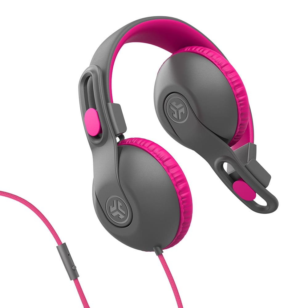 JLab Casque Filaire JBuddies Studio 2 - Gris/Rose