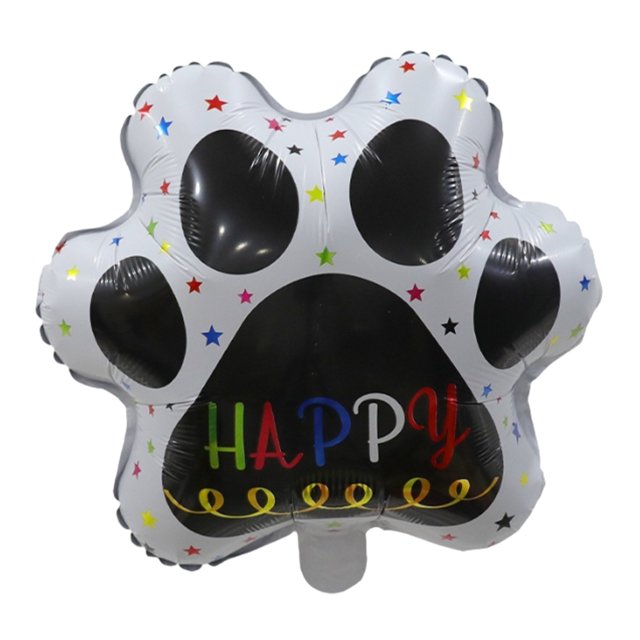 Langgg Os de Chien Pied Ballon en Film d'Aluminium