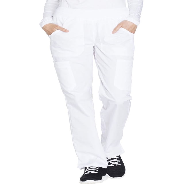 CHOK Workwear Originals Women‘s Scrubs Pant Mid Rise Straight Leg Pull-On Cargo WW210