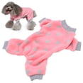 thumbnail image 1 of Pyjama pour Chien, Pyjama en Peluche pour Animal Extensible à 4 Pattes pour Petits et Moyens Chiens Chats m, 1 of 8