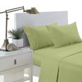 thumbnail image 3 of Martha Collection 1800 Series Embossed Deep Pocket Sheet Set - Super Soft & Wrinkle Free - Luxurious Bed Sheets Set (Queen, Sage), 3 of 4