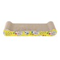 thumbnail image 1 of Cat Scratching Couch Cat Scratching Lounge Bed Cat Scratcher Cat Scratch Pad for bone shape, 1 of 9