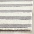thumbnail image 3 of Safavieh Cambridge Collection CAM154A Handmade Moroccan Geometric Grey and Ivory Premium Wool Runner (2'6" x 10'), 3 of 3