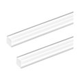 thumbnail image 1 of Unique Bargains Acrylic Square Rod,8mmx8mmx20inch Clear Plastic Rod Solid PMMA Bar 2pcs, 1 of 2