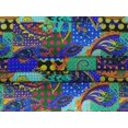 thumbnail image 5 of oneOone Velvet Sea Green Fabric Paisley Patchwork Craft Projects Decor Fabric Printed By The Yard 58 Inch Wide, 5 of 5