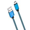 thumbnail image 1 of Micro USB Cable 10FT, ROFAY Android Charger Cable Data Sync and Fast Charging Nylon Braided Cord Compatible with TV Stick, PS4, Chromecast, Power Bank, Android Phone, Blue, 1 of 6