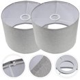 thumbnail image 2 of SHISUYAN 2pcs Table Lamp Shade Linen Fabric Lamp Shades Bedside Lamp Shade Cover Replacement, 2 of 5