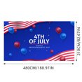 thumbnail image 2 of Make A Statement with Our Massive 480x210cm Independence Day Car Garage Banner Background Cloth, 2 of 6