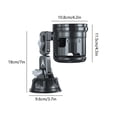 thumbnail image 3 of D-185 Grey Gray Short Rod Car Cup Support Beverage Holder With Strong Suction Cup For Phone Mounting #6p0kJ, 3 of 6