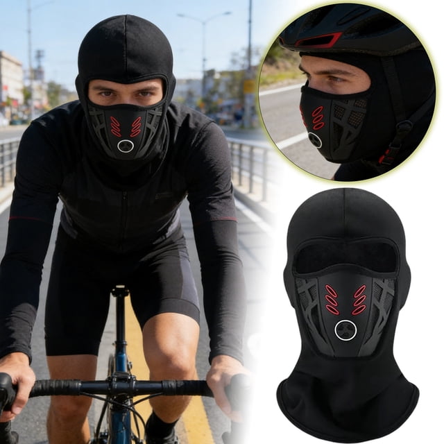 Winter Weather Cycling Face with for Cold Climate - Windproof Lightweight Outdoor Sports for Motorcycle Skiing Running