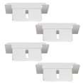 thumbnail image 3 of Roof Solar Panel Holder, Long Durability Silver 4Pcs/Set Solar Panel Mounting Brackets  For Car RV Yacht Ships, 3 of 8