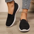 thumbnail image 3 of Mepaouo Chaussures Mocassins de Marche pour Femmes à Enfiler Légères à Bout Rond en Tricot Plates Espadrilles de Course Tennis, 3 of 9