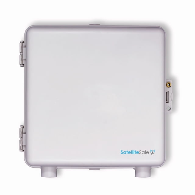 SatelliteSale Boîte de Jonction Étanche Boîtier Robuste 12x12x3 Pouces Alliage Thermoplastique Uv