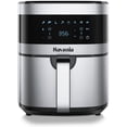 thumbnail image 1 of Savania 5.8 Quart Air Fryer, Digital Touch Screen, Black - Non-stick Basket, Shake Reminder Function, 1 of 7