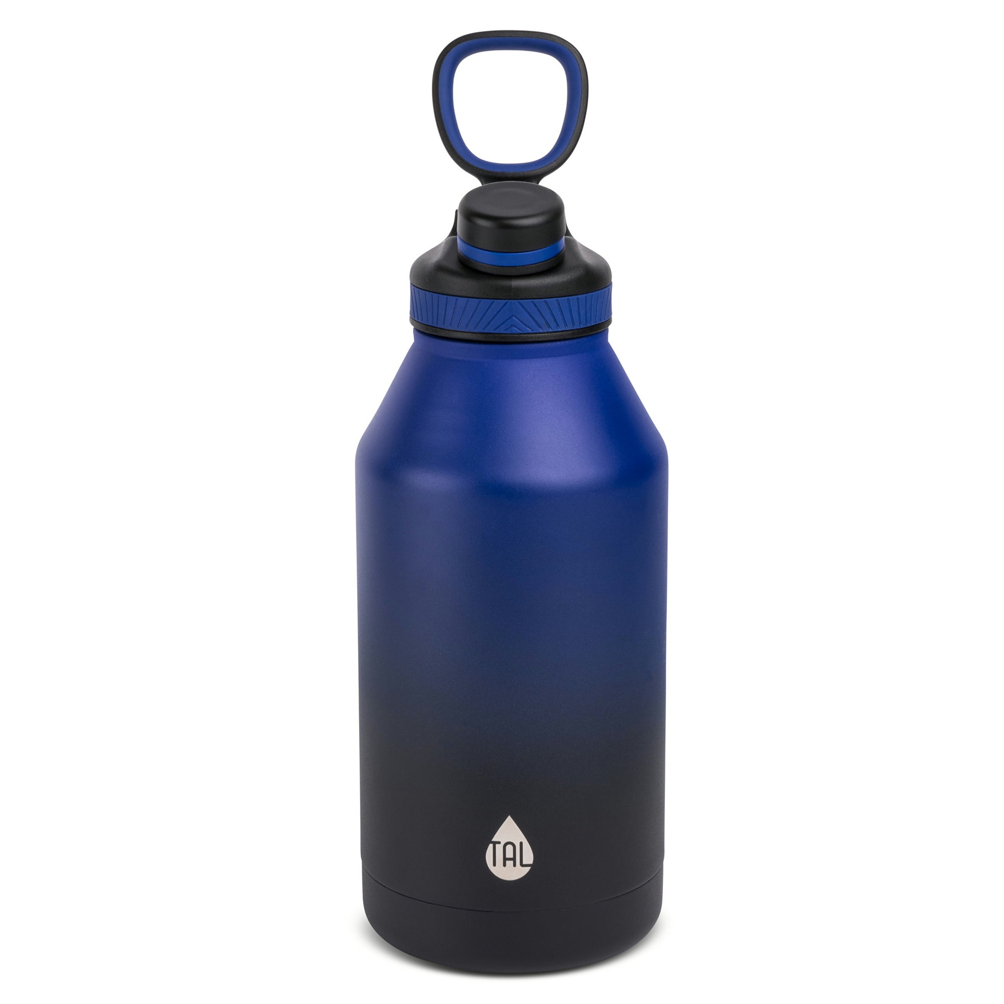 TAL Stainless Steel Ranger Water Bottle 64oz, Blue Ombre