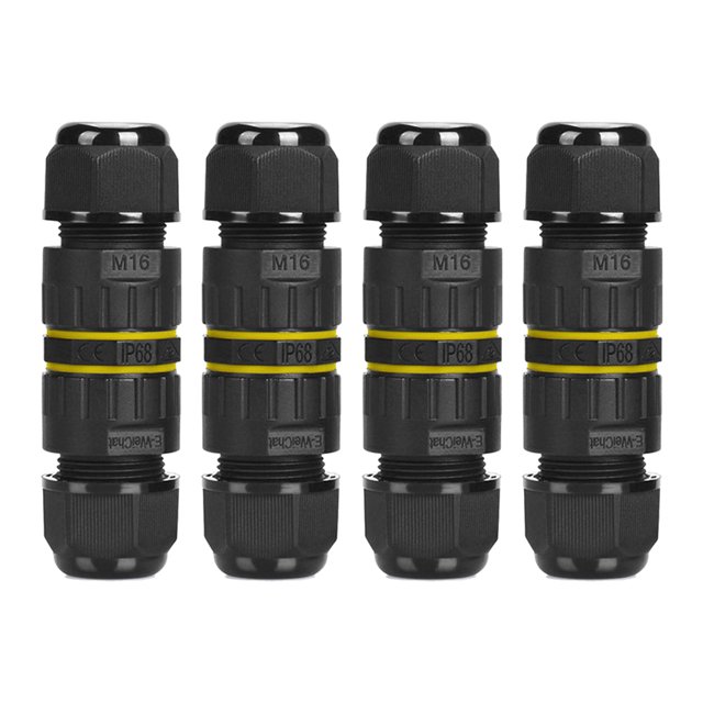 3 Pin Outdoor Junction Box IP68 Waterproof Electrical Cable Wire Connector