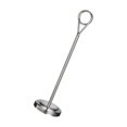 thumbnail image 1 of ziyahi Stainless Table Number Holder Sign Holder Photo Stand for Hotel Silvery 25cm, 1 of 8