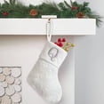 thumbnail image 4 of Aodebiao Personalized Christmas Stocking Embroidered Letter Holiday Sock Fireplace Mantel Decor Gift for Family Festive Home Celebration, 4 of 6
