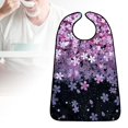 thumbnail image 4 of Bavoirs pour Adultes, Bavoirs d'Alimentation Réutilisables en Polyester Lavable à l'Eau Dégradé, 4 of 7