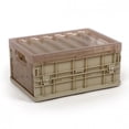 thumbnail image 4 of Plastic Folding Storage Container Basket Crate Box Stack Foldable Organizer Box, 4 of 9