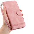 thumbnail image 2 of Wallet Case for Xiaomi Redmi A7 Pro Flip Phone Case with Card Slots, Cash Pocket, Kickstand, Magnetic Closure & Wrist Strap, TPU Soft Shell Cover Pink, 2 of 6