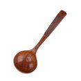 thumbnail image 3 of Wooden Spoon, Glossy Edges Easy To  Non Stick Pan Long Handle Spoon  For Food Stirring Type 1, 3 of 8