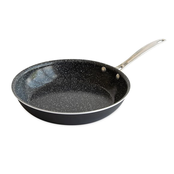 Nordic Ware Poêle à Sauter en Aluminium Basalte, 10 Pouces, Revêtement Céramique