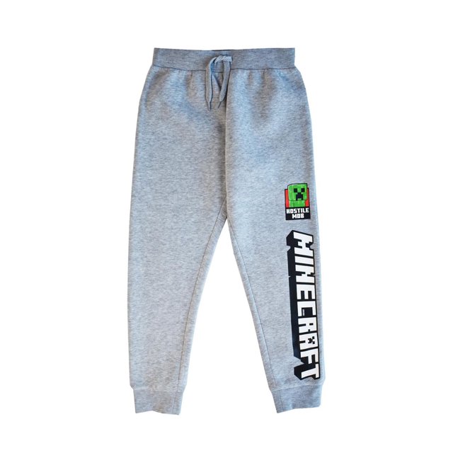 Pantalon de jogging Minecraft Creeper Badge pour garçon