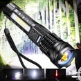 thumbnail image 2 of Outdoor Strong Light Flashlight USB Rechargeable 800 Lux Led Flashlight Battery Powered With 7 Light Modes IPX6 Handheld Light For Camping Home Emergencies (1PC) Top 100 Camping Gear Rechargeable, 2 of 9