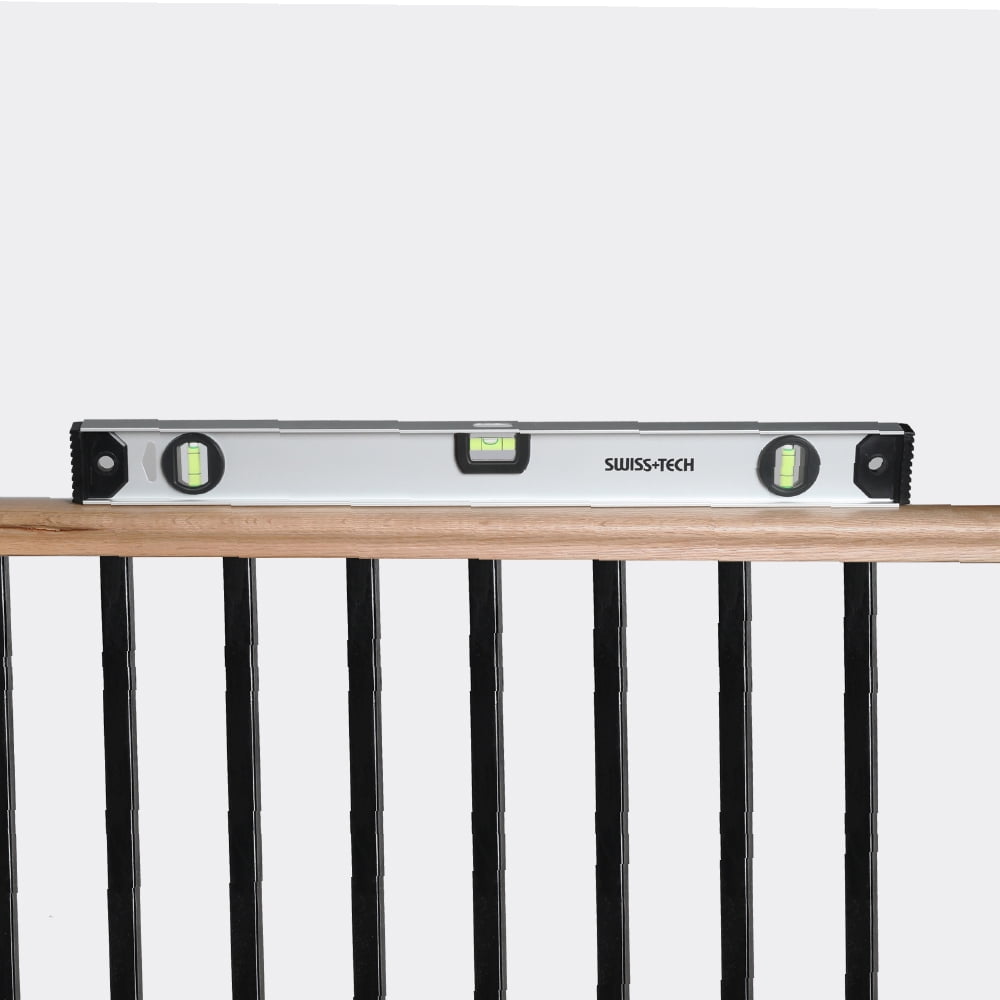 Swiss Tech 24" niveau I-Beam aluminium,3 flacons
