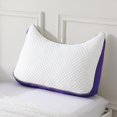 thumbnail image 1 of Adjustable Shded Memory Foam Body Pillow Cooling Long Pillow with Washable Cover Full Support for Side Sleepers Back Hip & Leg Comfort &#x&#, 1 of 8