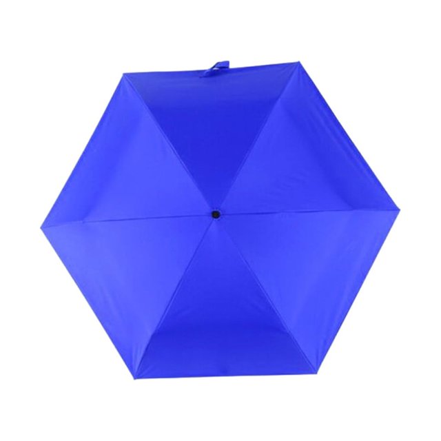 Redempat Breathable Umbrella For Outdoor Activities And Sun Protection Folding Sun Umbrellas Rainproof Umbrellas Easy To Storage dark blue 1Set