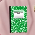 thumbnail image 4 of ZTTD 1 Pack Composition Notebook, Wide Ruled Composition Notebook, 5.51" x 8.27", 30 Sheets(60 Pages) per Comp Book, Red Marble Notebooks for Office Supplies, Wide Ruled Notebook(Style8-Red), 4 of 8