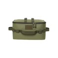 thumbnail image 2 of Camping Sac de Rangement pour Réservoir de Gaz de Réchaud, Sac de Transport d'Outils Pliable pour l'Extérieur avec Double Fermeture Éclair, Tissu Oxford, Noir Vert, 35 x 21 x 17 cm, 2 of 6