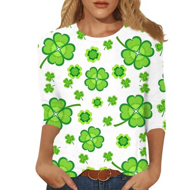 TSADFHJI Undershirt pour Femmes Grande Taille Coton Hauts Manches 3/4 2024 Mode Grande Taille X Chemises Formelles Décontractées T-Shirts Graphiques Col Rond Hauts S Bleu Foncé