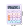thumbnail image 2 of Vwrxbz Calculator Mechanical Key 12-Digit Scientific Computer, Portable with Dual Power for Office School Use, 2 of 8