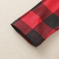 thumbnail image 4 of PMVFHDE Liquidation Liquidation Pyjamas de Noël Enfants Garçons Ensembles de Pyjamas pour Enfants Printemps et Automne Longs Garçons et Filles Hiver Bas Ensemble de Pyjamas Chauds Rouge,140, 4 of 5