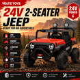 thumbnail image 2 of VOLTZ TOYS 24V 2 Seater Electric UTV Ride-On Car for Kids – Remote Control Jeep Style Buggy, 2 of 7