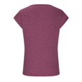 thumbnail image 4 of CEHVOM T-shirt Décontracté Uni pour Femmes à Manches Courtes et Col Rond en Liquidation, 4 of 5